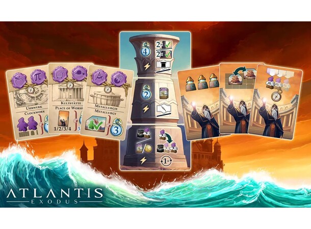 Atlantis Exodus Brädspel