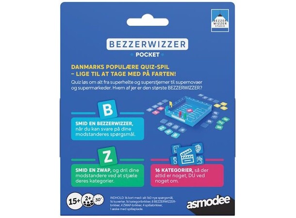 Bezzerwizzer Pocket - DANSK 