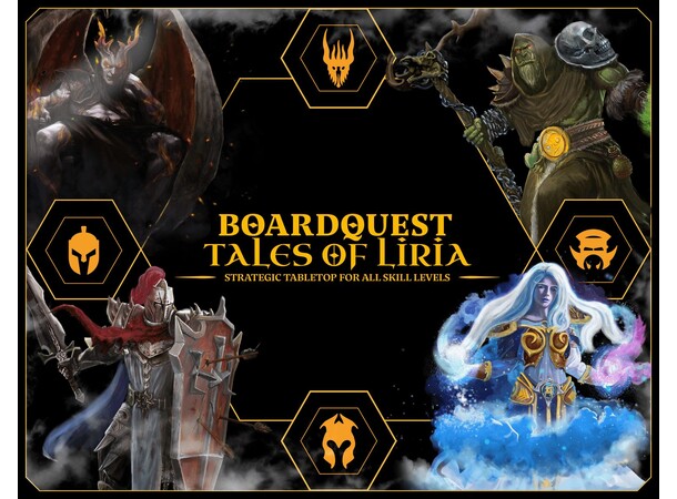 Boardquest Tales of Liria Brädspel 