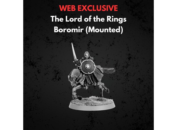 Boromir Mounted Middle-earth Strategy Battle Game 