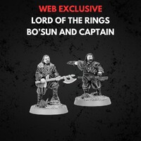 Bosun and Captain Middle-earth Strategy Battle Game