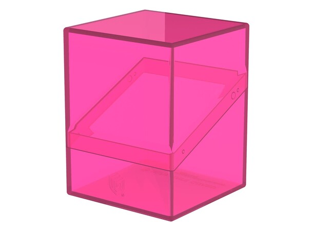 Boulder 100+ Clear Rhodonite Ultimate Guard Card Box 