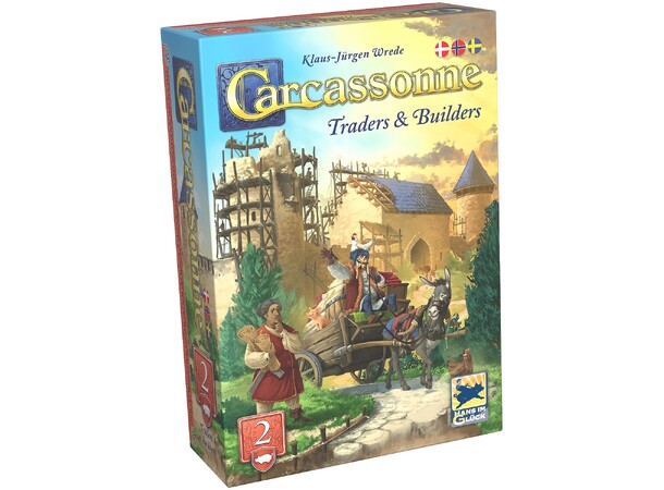 Carcassonne Traders & Builders Expansion Svensk utgåva 