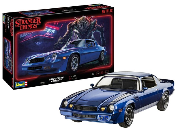 Chevy Camaro Z/28 Stranger Things Revell 1:24 Byggsats 
