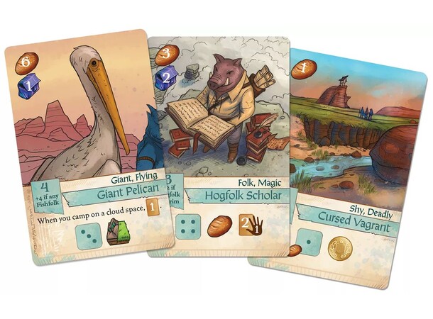 Creature Caravan Brädspel 