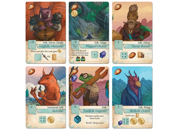 Creature Caravan Brädspel 