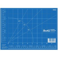 Cutting Mat - A4 30x22 - Blå Revell Modelers Cutting Mat