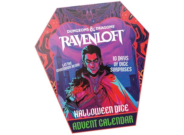 D&D Ravenloft Halloween Dice Calendar Julekalender / Advent Calendar - FanRoll 