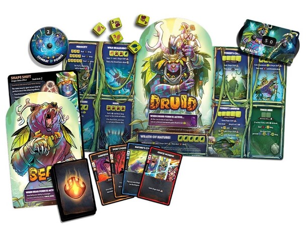 Dice Throne Druid Hero Pack Expansion till Dice Throne 