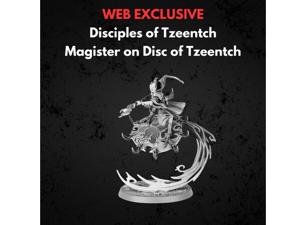 Disciples of Tzeentch Magister on Disc Warhammer Age of Sigmar 