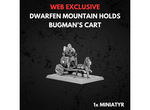 Dwarfen Mountain Holds Bugmans Ale Cart Warhammer The Old World 