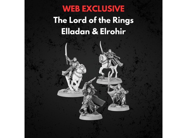 Elladan & Elrohir Middle-earth Strategy Battle Game 