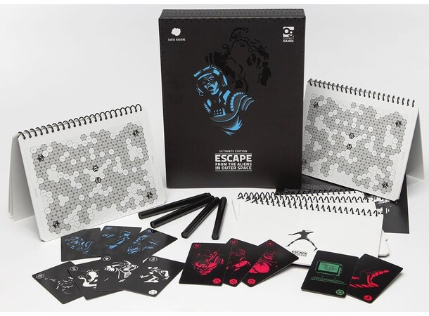 Escape from the Aliens in Outer Space Brädspel 