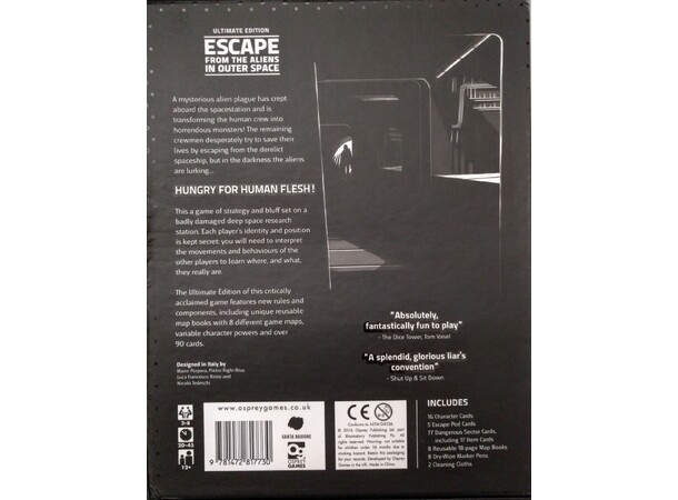 Escape from the Aliens in Outer Space Brädspel 