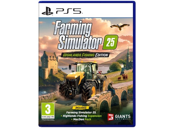 Farming Simulator 25 Highlands PS5 Highlands Fishing Edition 