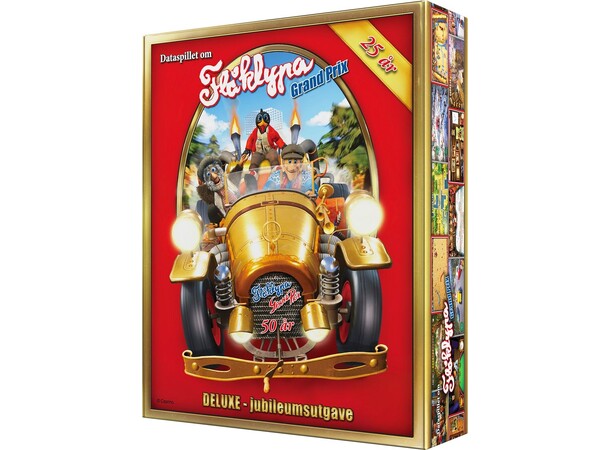 Flåklypa Grand Prix Deluxe PS5 Jubileumsutgåva 25 år 