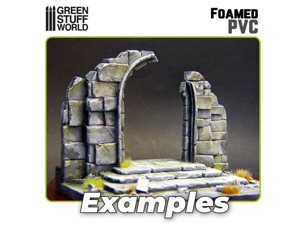 Foamed PVC - 5mm Green Stuff World 