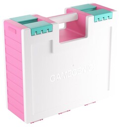 Game Castle - Rosa/Hvit/Turkis Gamegenic