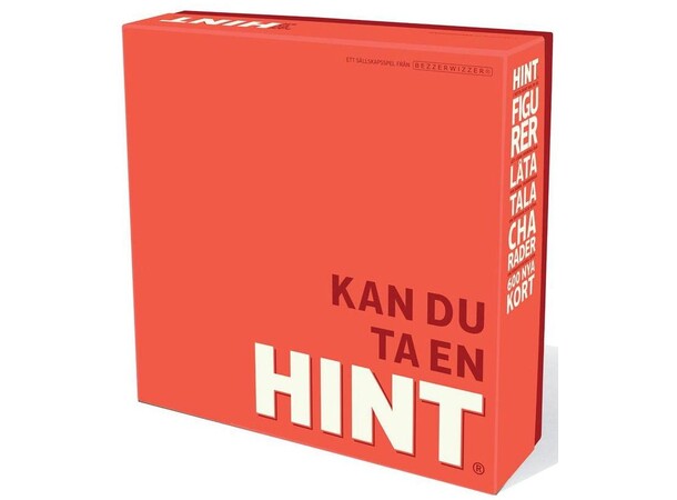 HINT Röd Brettspill Svensk utgåva 