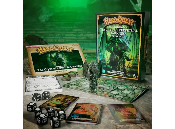 HeroQuest Crypt of Perpetual Darkness Expansion till HeroQuest 