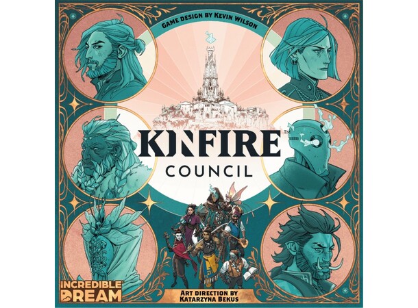 Kinfire Council Brädspel 