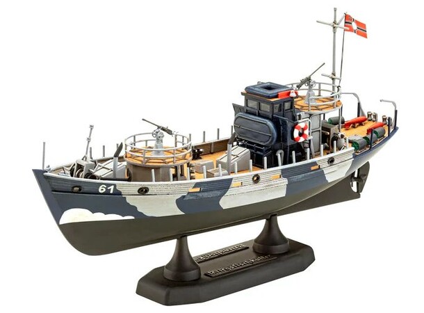 Kriegsfischkutter Starter Set Revell 1:144 Byggsats 