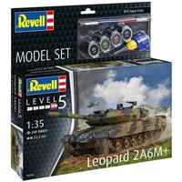 Leopard 2 A6M+ Starter Set Revell 1:35 Byggsats