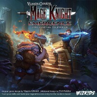 Mage Knight Emergence Portal to Power Brädspel