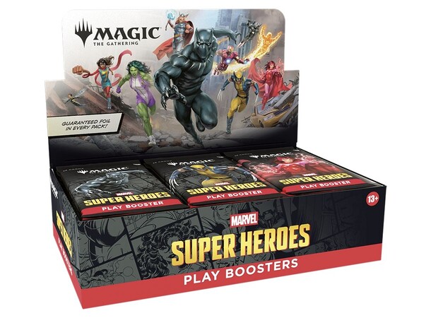 Magic Marvel Super Heroes Play Display 