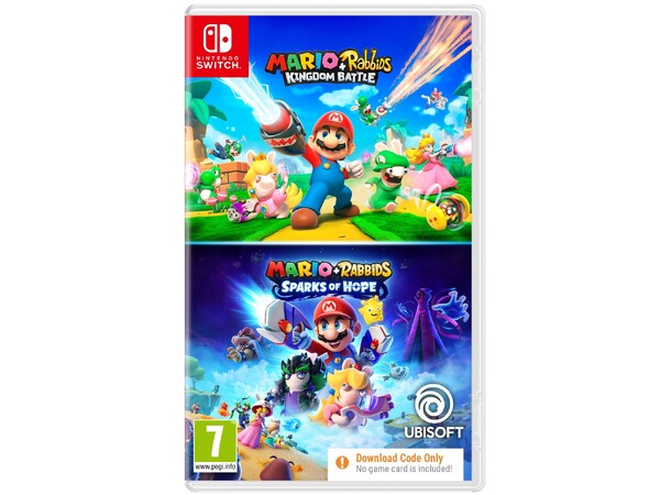Mario + Rabbids Double Pack Switch Kingdom Battle / Sparks of Hope 