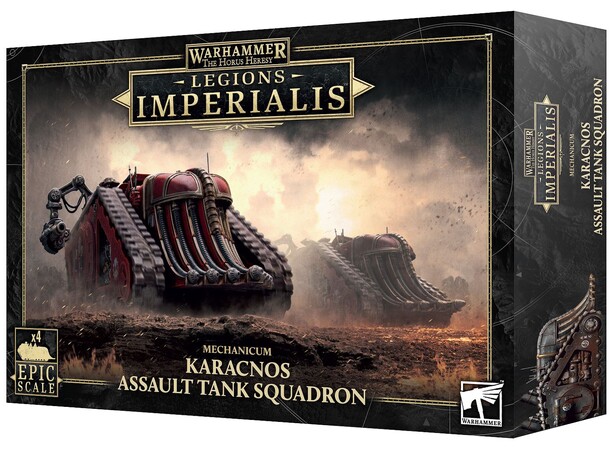Mechanicum Karacnos Assault Tank Squadro The Horus Heresy - Legions Imperialis 