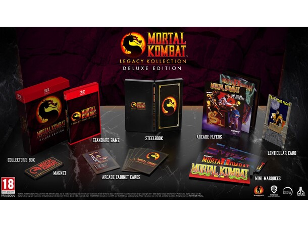 Mortal Kombat Legacy Koll DE Switch 2 Deluxe Edition 