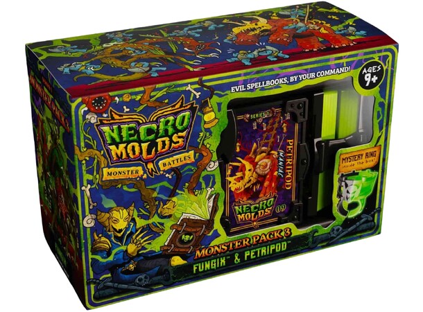 Necromolds Monster Battles MonsterPack 3 Fungix and Petripod 