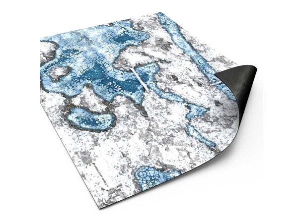 Neoprene Mat 22x32 Blizzard Hollows Green Stuff World - 56 x 76 cm 
