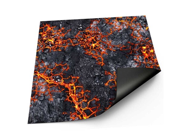 Neoprene Mat 4x4 Flamecoil Path Green Stuff World - 120 x 120 cm 