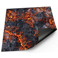 Neoprene Mat 4x4 Flamecoil Path Green Stuff World - 120 x 120 cm