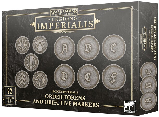 Order Tokens and Objective Markers The Horus Heresy - Legions Imperialis 