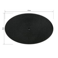 Plastbaser Svart Oval 170x105mm (1 st) 