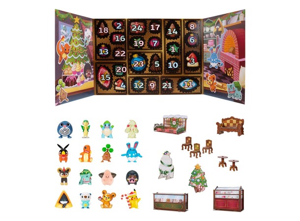 Pokemon Figur Julkalender 2025 Advent Calendar 