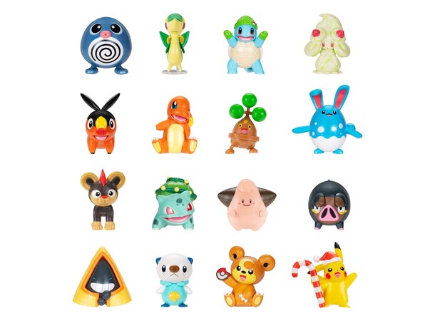 Pokemon Figur Julkalender 2025 Advent Calendar 