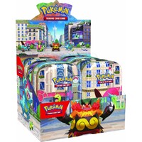 Pokemon Mini Tin Lumiose City Display 10 Mini Tins – komplett låda