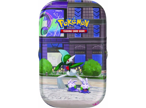 Pokemon Mini Tin Lumiose City Display 10 Mini Tins – komplett låda 