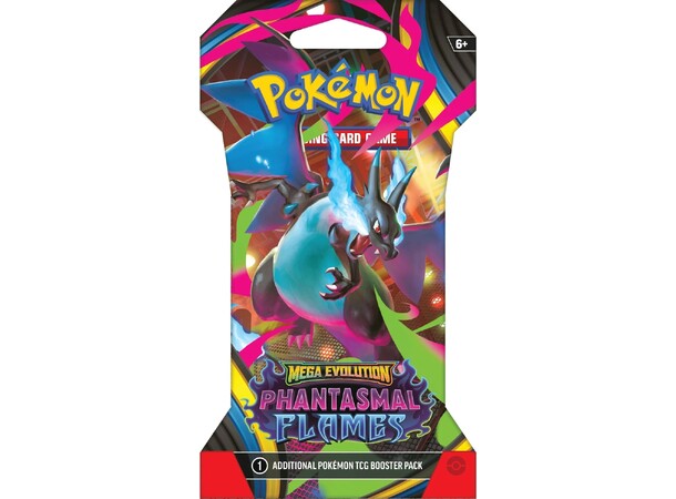 Pokemon Phantasmal Flames Booster Sleeve 