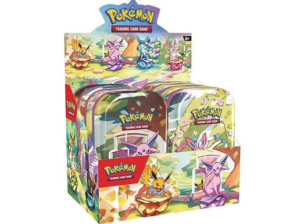 Pokemon Prismatic Evolutions Min Tins x8 