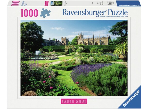 Queens Garden Sudeley Castle 1000 bitar Pussel - Ravensburger Puzzle 