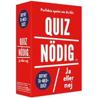 QuizNödig Ja eller Nej Partyspel Svensk utgåva