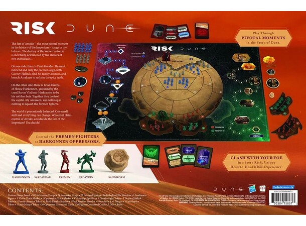 Risk Dune Brädspel 
