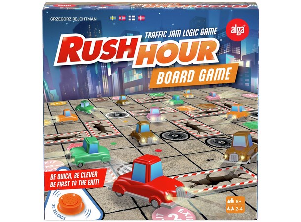 Rush Hour Board Game Brädspel Svensk utgåva 