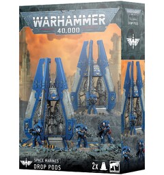 Space Marines Drop Pod Warhammer 40K