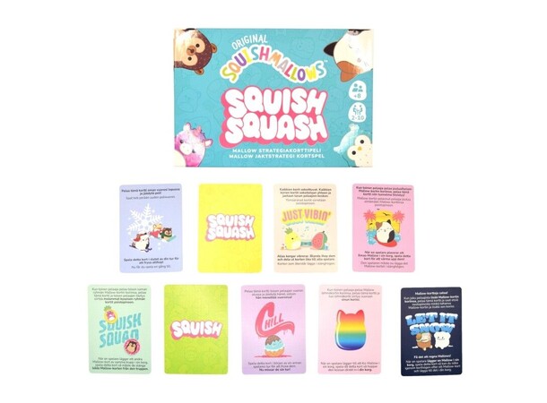 Squishmallows Squish Squash Brettspill Norsk utgave 